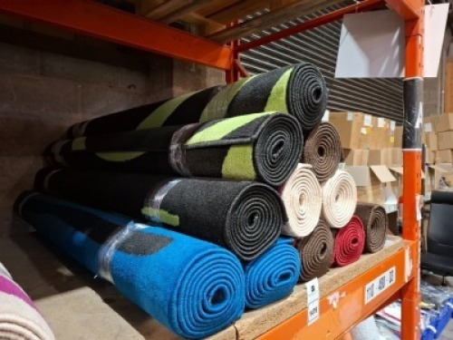 11 X BRAND NEW MODERN RUGS WITH ABSTRACT DESIGNS IN SIZE 160 X 230 CM IN VARIOUS COLOURS - RRP &pound;69.99 EACH
