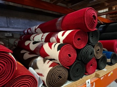 10 X BRAND NEW MODERN RUGS WITH ABSTRACT DESIGNS IN SIZE 160 X 230 CM IN VARIOUS COLOURS - RRP £69.99 EACH