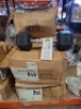 10 X BRAND NEW PAIRS OF EVERLAST DUMBBELL WEIGHTS IN SIZE 4.5 KG IN 5 BOXES (NOTE BOXES ARE ABIT DAMAGED)