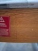 1 X RILEY 6 FOOT FOLDABLE SNOOKER TABLE ( NOTE CUSTOMER RETURNS SOME DAMAGE TO LEFT SIDE BUT STILL FUNCTIONABLE ) - 2