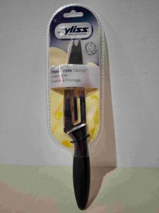 50 X BRAND NEW ZYLISS CHEESE KNIFES IN SIZE 13CM - RRP EACH £11 IN 8 BOXES ( NOTE BOXES DAMAGED )