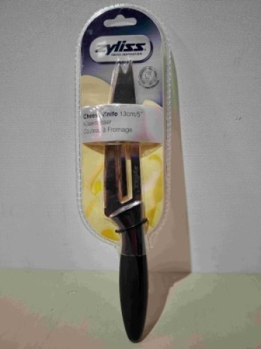 25 X BRAND NEW ZYLISS CHEESE KNIFES IN SIZE 13CM - RRP EACH &pound;11 IN 4 BOXES ( NOTE BOXES DAMAGED )