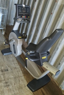1 X TECHNO GYM LED RECLINE EXERCISE BIKE