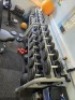1 X DUMBBELL RACK WITH 12 TECHNO GYM DUMBBELLS TO INCLUDE 5KG, 6KG, 7KG, 8KG, 18KG AND 20KG - 2