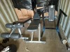 3 X PCS MIXED GYM LOT TO INCLUDE 1 X MATRIX SIT UP BENCH, 1 X TECHNO GYM ADJUSTABLE BENCH, 1 X PRO FITNESS DIP RACK