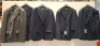 5 X BRAND NEW MIXED DAN JOHN SUIT BLAZER LOT TO INCLUDE 4X GIACCA BLUE BLAZERS SIZE 52-54-56 - 1X GIACCA GREY BLAZER SIZE 3XL RRP-&pound;119.99