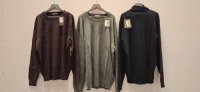 20 X BRAND NEW MIXED DAN JOHN TURTLE NECK (COLLO ALTO) JUMPERS IN VARIOUS COLOURS TO INCLUDE BROWN - GREY - BLACK - IN VARIOUS SIZES RRP-&pound;39.99 PP