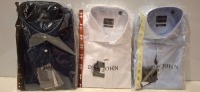 20 X BRAND NEW MIXED DAN JOHN SHIRT LOT TO INCLUDE OXFORDWHITE SHIRTS - OXFORD NAVY SHIRTS - CAMICIA BLUE SHIRTS IN SIZES 39-44-45 ETC RRP&pound;39.99