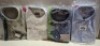 20 X BRAND NEW MIXED DAN JOHN SHIRT LOT TO INCLUDE ALTO WHITE SHIRTS - OXFORD WHITE SHIRTS - CAMICIA BLUE SHIRTS - CAMICIA GREEN SHIRTS IN SIZES 41-42-45 ETC RRP-&pound;39.99 PP