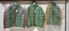 3 X BRAND NEW DAN JOHN PIUMINO TRAPUNTATO GREEN HOODED COATS IN SIZES XL-2XL-3XL - £79.99 PP