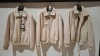 3 X BRAND NEW DAN JOHN GIUBOTTO ECO SUEDE CREAM JACKETS IN SIZES L-XL - £159.99 PP