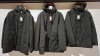3 X BRAND NEW DAN JOHN GIUBOTTO TECNICO GREEN HOODED JACKETS IN SIZES 2XL -3XL - £179.99 PP