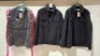 3 X BRAND NEW DAN JOHN TRAPUNTATA NAVY OVERSHIRTS IN SIZES L-XL -2XL - &pound;129.99 PP