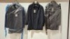 3 X BRAND NEW DAN JOHN TRAPUNTATO TRENCH COAT IN NAVY IN SIZES 46-54 - &pound;179.99 PP