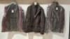 3 X BRAND NEW DAN JOHN TECHNICA FIELD JACKETS IN GREY SIZES XL-2XL-3XL - &pound;149.99 PP