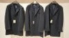 3 X BRAND NEW DAN JOHN COPPATTO MONOPETTO NAVY JERSEY JACKETS IN SIZES 46-50-52 - &pound;139.99 PP