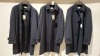 3 X BRAND NEW DAN JOHN CAPPOTTO MONOPETTO MULTI NAVY JACKETS IN SIZES 50-52-54 - £189.99 PP