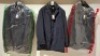 3 X BRAND NEW DAN JOHN CAPOTTO TECNICO NAVY COATS IN SIZES 50-54-56 - &pound;139.99 PP