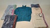 15 X BRAND NEW PIECE MIXED DAN JOHN CLOTHING LOT TO INCLUDE CREW NECK JUMPERS - TURTLE NECK JUMPERS IN VARIOUS COLOURS AND STYLES