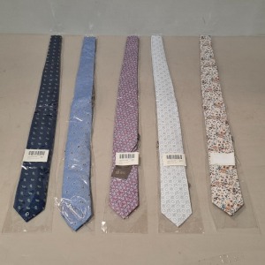 30 X BRAND NEW DAN JOHN TIES IN VARIOUS STYLES AND COLOURS (PLEASE SEE PICTURES)