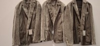 5 X BRAND NEW DAN JOHN GIACCA VELLUTO LAVATO BROWN CORDROY SUIT BLAZERS IN SIZES 46-54-58 ETC RRP-&pound;159.99 PP
