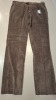 10 X BRAND NEW MIXED DAN JOHN SUIT PANTS LOT IN VARIOUS STYLES AND COLOURS TO INCLUDE BROWN AND BLUE CORDROY SUIT PANTS IN VARIOUS SIZES RRP-£49.99 PP