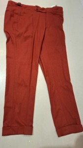 10 X BRAND NEW MIXED DAN JOHN SUIT PANTS LOT IN VARIOUS STYLES AND COLOURS TO INCLUDE CAMEL - BIEGE STRIPE - BLUE - NAVY ETC ALL IN VARIOUS SIZES RRP-£49.99 PP
