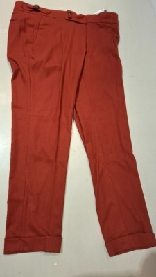 10 X BRAND NEW MIXED DAN JOHN SUIT PANTS LOT IN VARIOUS STYLES AND COLOURS TO INCLUDE CAMEL - BIEGE STRIPE - BLUE - NAVY ETC ALL IN VARIOUS SIZES RRP-£49.99 PP
