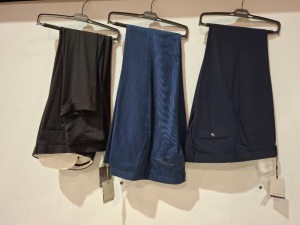 10 X BRAND NEW MIXED DAN JOHN SUIT PANTS LOT IN VARIOUS STYLES AND COLOURS TO INCLUDE BLUE - NAVY BLUE - BLACK ALL IN VARIOUS SIZES RRP-£49.99 PP