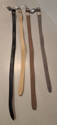 25 X BRAND NEW MIXED DAN JOHN BELTS LOT IN VARIOUS STYLES AND COLOURS (PLEASE SEE PICTURE)
