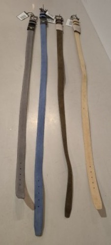 25 X BRAND NEW MIXED DAN JOHN BELTS LOT IN VARIOUS STYLES AND COLOURS (PLEASE SEE PICTURE)