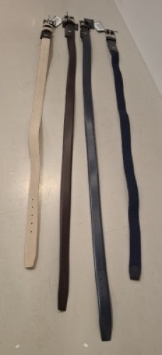 25 X BRAND NEW MIXED DAN JOHN BELTS LOT IN VARIOUS STYLES AND COLOURS (PLEASE SEE PICTURE)