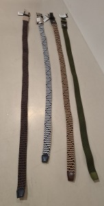 25 X BRAND NEW MIXED DAN JOHN BELTS LOT IN VARIOUS STYLES AND COLOURS (PLEASE SEE PICTURE)