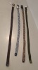25 X BRAND NEW MIXED DAN JOHN BELTS LOT IN VARIOUS STYLES AND COLOURS (PLEASE SEE PICTURE)