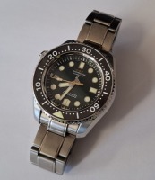 SEIKO PROSPEX MARINEMASTER IRIOMOTE ISLAND - LIMITED EDITION DIVERS WATCH - PRODUCT CODE SLA047J1 - SERIAL NUMBER 000135 - WITH STEEL CASE & BRACELET COMPLETE WITH ORIGINAL BOX, ALTERNATIVE SILICONE STRAP (FOR DIVING) & SPARE LINKS ORIG PRICE $3200