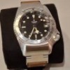 TUDOR BLACK BAY P01 70150 AUTOMATIC WATCH WITH BROWN LEATHER STRAP - SERIAL NUMBER GZ15143 WITH ORIGINAL BOX RRP &pound;2600