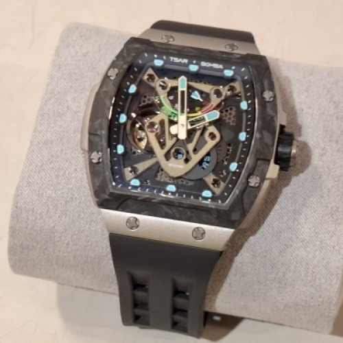 BOMBA 2024 NEUTRON SERIES TB 8216 LIMITED EDITION WATCH - NUMBER 063 WITH ORIGINAL BOX & CERTIFICATE RRP &pound;1000