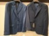 5 X BRAND NEW DAN JOHN SUIT BLAZERS IN BLUE IN SIZES 56 , 46 , 54 AND 58 - RRP EACH &pound;130