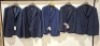 5 X BRAND NEW DAN JOHN SUIT BLAZERS IN NAVY BLUE IN SIZES 52 , 46 , 56 , 60 - RRP EACH &pound;130