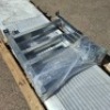 STAINLESS STEEL ROLLER CONVEYOR ASSEMBLY (BRAND NEW STILL WRAPPED) CONSISTING - 3M X 0.5M ROLLER BED 2M X 0.5M ROLLER BED 2 X 0.6M HIGH BED SUPPORTS 4 X 0.28M LONG SUPPORT EXTENDERS - 2