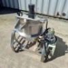 STAINLESS STEEL MULTIFUNCTIONAL COOKING MIXER WITH A 180 DEGREE POT TILT (NOTE 380V 3 PHASE)