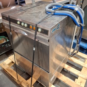 STAINLESS STEEL ECOMAX GLASS WASHER - 230V HARD WIRE ELECTRICS (W-60, D-64, H-82CM)