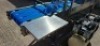 STAINLESS STEEL PNEUMATIC FILLING MACHINE / AUTOMATIC FOOD DEPOSITING MACHINE WITH BELT & FILLING CONTROLLERS WITH KEYS, OUTSTANDING COMPRESSOR AND SHENDE AIR CYLINDER (EXCEPTIONALLY CLEAN) - 13