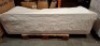 1 X BRAND NEW LINSY THREE - SEATER SOFA WITH STORAGE POCKETS ON BOTH SIDES IN BROWN AND BEIGE IN SIZE L 220 X D 90 X H 93 ( MODEL NUMBER S0P8-A ) - 3