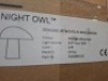 2 X BRAND NEW FRITZ HANSEN NIGHT OWL TABLE LAMP IN MIDNIGHT BLUE / ASH - RRP EACH &pound;141 IN TWO BOXES - 2