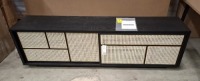 1 X BRAND NEW 2 DOOR AIR SIDEBOARD IN SIZE L 180 X D 38 X H 51 RRP &pound;815 ( NOT SOME MINOR DAMAGE ON TOP AND SIDE )