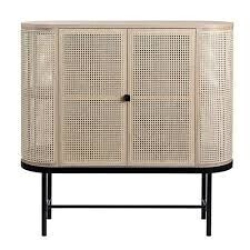 1 X BRAND NEW WARM NORDIC BE MY GUEST BAR CABINET AND SIDEBOARD - DESIGNED BY CHARLOTTE HONCKE - IN SIZE L 135 X D 45 X H 135 CM - RRP &pound;2000 IN ONE BOX