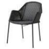 1 X BRAND NEW CANE - LINE BREEZE DINING CHAIR IN BLACK - RRP &pound;499