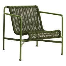 1 X BRAND NEW IN BOX HAY PALISADE CORD LOUNGE CHAIR LOW IN OLIVE IN SIZE L 73.1 X W 82.4 X H 71 CM - RRP £476