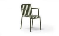 1 X BRAND NEW IN BOX PALISADE ARM CHAIR IN OLIVE - RRP &pound;331